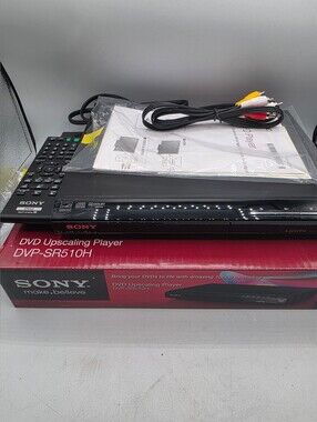 Sony DVP-SR510H DVD Player - Black With Remote.